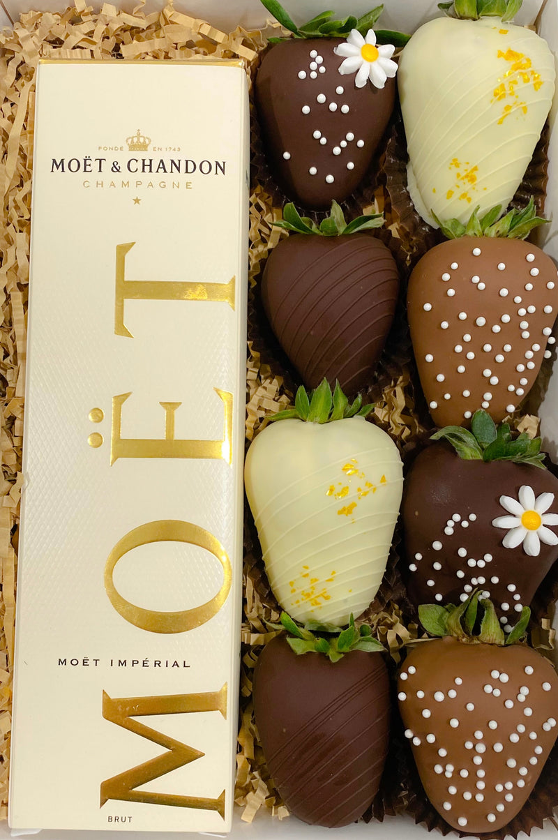 Moet Chandon Strawberry Gift