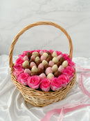 Chocolate Strawberry Gift Basket