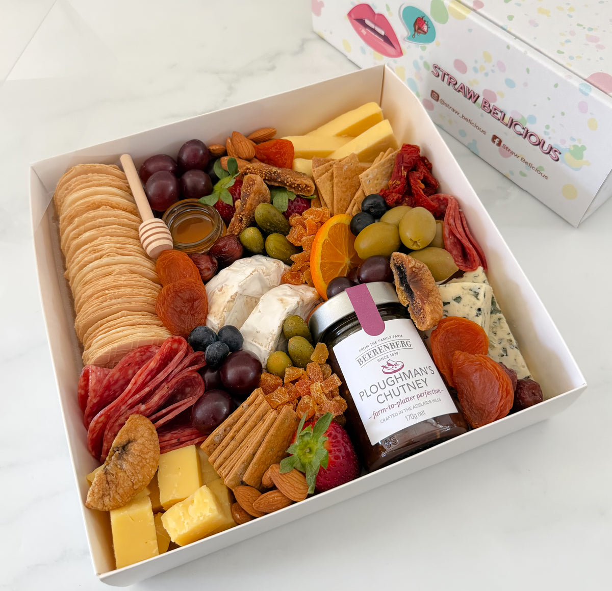 The Artisan Savoury And Cheese Grazing Box