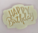 ADD ON HAPPY BIRTHDAY FONDANT