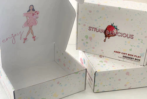 Chocolate Strawberry Love Gift Box