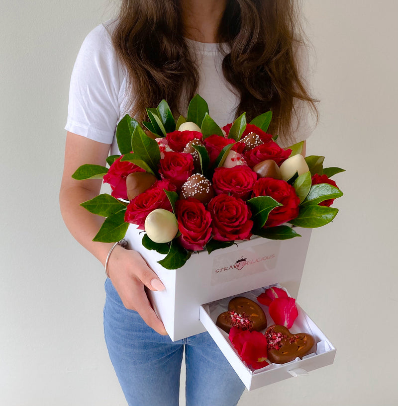 Sweet Moments Strawberry Bouquet