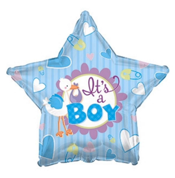 Baby Boy Star Balloon